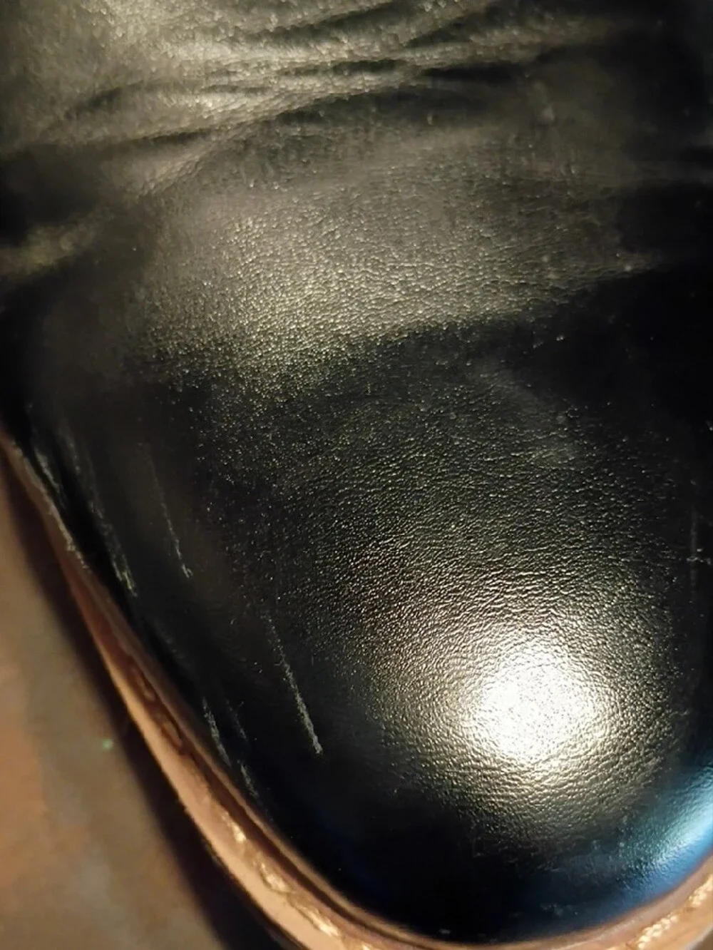 Nunn Bush Black Leather Derby Oxfords